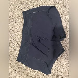 navy blue athletic shorts